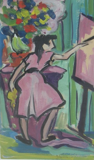 Jessalee Bane Sickman Oil Painting
